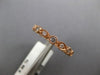 .58CT DIAMOND 14KT ROSE GOLD 3D ROUND & MARQUISE SHAPE ETERNITY ANNIVERSARY RING