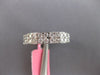 2.31CT DIAMOND 18KT WHITE GOLD 3D 2 ROW SQUARE ETERNITY WEDDING ANNIVERSARY RING