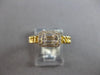 .22CT DIAMOND 14KT YELLOW GOLD ROUND & BAGUETTE INVISIBLE SQUARE LOVE KNOT RING