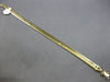 ESTATE LONG 14KT WHITE AND YELLOW GOLD 3D CLASSIC HANDCRAFTED MENS BRACELET
