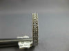 .46CT DIAMOND 18K WHITE GOLD 3D FILIGREE MILGRAIN SEMI ETERNITY ANNIVERSARY RING