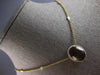 8.82CT DIAMOND & AAA SMOKY TOPAZ 14KT YELLOW GOLD 3D OVAL & ROUND LOVE NECKLACE
