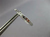 ESTATE 1.47CT DIAMOND 14KT WHITE GOLD 3D 2.5MM INSIDE OUT HOOP HANGING EARRINGS
