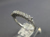 .50CT DIAMOND 14KT WHITE GOLD 3D PRINCESS SEMI ETERNITY WEDDING ANNIVERSARY RING