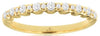 .25CT DIAMOND 14K YELLOW GOLD 3D ROUND CLASSIC SHARED PRONG FUN ANNIVERSARY RING