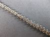 ESTATE 3.0CT DIAMOND 14KT WHITE GOLD 3D CLASSIC ROUND SWIRL TENNIS BRACELET