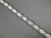 4.54CT DIAMOND 18K WHITE GOLD ROUND & EMERALD CUT SQUARE OCTAGON TENNIS BRACELET