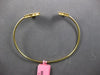 WIDE .93CT INTENSE FANCY YELLOW DIAMOND 18K YELLOW GOLD FILIGREE BANGLE BRACELET