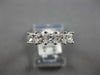 .90CT DIAMOND 14KT WHITE GOLD 3D 5 STONE SHARED PRONG WEDDING ANNIVERSARY RING