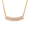 ESTATE .68CT DIAMOND 18KT YELLOW GOLD 3D CLASSIC 3 ROW HAPPY FACE FUN NECKLACE