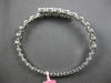 2.67CT DIAMOND 18K WHITE GOLD OVAL BEZEL INVISIBLE SEMI ETERNITY BANGLE BRACELET