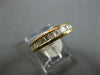1.26CT DIAMOND 14K YELLOW GOLD 3D BAGUETTE CHANNEL 3/4 ETERNITY ANNIVERSARY RING