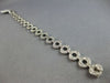 ESTATE WIDE 1.75CT DIAMOND 14KT WHITE GOLD 3D CLASSIC CIRCULAR TENNIS BRACELET