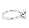 .39CT DIAMOND 18KT WHITE GOLD 3D BAGUETTE EMERALD CUT INVISIBLE BEZEL LOVE RING
