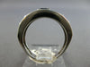 .51CT DIAMOND AND AAA SAPPHIRE 14KT WHITE GOLD ROUND & BAGUETTE ANNIVERSARY RING