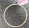 ESTATE LARGE 1.04CT DIAMOND 14KT YELLOW GOLD 3D CIRCLE OF LIFE FLOATING PENDANT