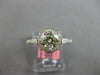 ESTATE 1.05CT DIAMOND 18K WHITE GOLD ROUND SOLITAIRE STAR FLOWER ENGAGAMENT RING