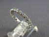 1.70CT DIAMOND 14KT WHITE GOLD 3D ETERNITY SHARED PRONG WEDDING ANNIVERSARY RING