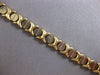 ESTATE 14KT WHITE & YELLOW GOLD 3D CLASSIC ITALIAN XO LOVE BRACELET