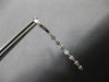 .93CT DIAMOND 18K WHITE GOLD 3D BY THE YARD CLIP ON CHANDELIER HANGING EARRINGS