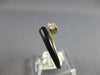 .43CT DIAMOND & BLACK ENAMEL 14K YELLOW GOLD GRADUATING JOURNEY CRISS CROSS RING
