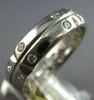 WIDE .52CT DIAMOND 14K WHITE GOLD ETOILE ETERNITY SOLID WEDDING ANNIVERSARY RING