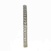 .28CT DIAMOND 18KT WHITE GOLD 3D ROUND 2MM FILIGREE ETERNITY ANNIVERSARY RING