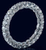 2.21CT DIAMOND 14KT WHITE GOLD 3D SHARED PRONG ETERNITY WEDDING ANNIVERSARY RING
