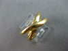 ESTATE 18KT YELLOW GOLD 3D TIFFANY & CO CLASSIC INFINITY LOVE RING