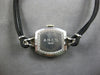 ANTIQUE LARGE .50CT OLD MINE DIAMOND PLATINUM ART DECO SQUARE LADY'S WATCH 28187
