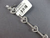 ESTATE 2.17CT DIAMOND 14KT WHITE GOLD MULTI HEART FILIGREE LOVE TENNIS BRACELET