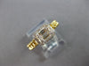 .22CT DIAMOND 14KT YELLOW GOLD ROUND & BAGUETTE SQUARE HALO LOVE KNOT FUN RING