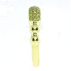 .35CT FANCY YELLOW DIAMOND 18KT YELLOW GOLD 3D PAVE 3 ROW MULTI BEAD FUN RING
