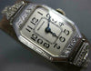 ANTIQUE ART DECO WALTHAM OLD MINE DIAMOND 14KT WHITE GOLD FILIGREE LADIES WATCH