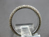 1.02CT DIAMOND 18KT WHITE GOLD MULTI ROW 2.5mm ETERNITY WEDDING ANNIVERSARY RING