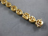 WIDE GIA 9.73CT MULTI COLOR DIAMOND 18KT YELLOW GOLD MULTI SHAPE TENNIS BRACELET