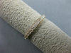 ESTATE .66CT DIAMOND 14KT ROSE GOLD 3D LOW SETTING ETERNITY ANNIVERSARY RING