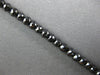 17.4CT BLACK DIAMOND 14KT WHITE GOLD 3D CLASSIC ROUND ETERNITY TENNIS BRACELET