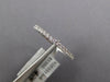.33CT DIAMOND 18KT WHITE GOLD CLASSIC ROUND SEMI ETERNITY 1.5MM ANNIVERSARY RING