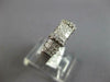 .85CT DIAMOND 14KT WHITE GOLD ROUND & PRINCESS 3 ROW INVISIBLE ANNIVERSARY RING