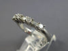 .45CT DIAMOND 14KT WHITE GOLD ROUND & BAGUETTE 7 STONE WEDDING ANNIVERSARY RING