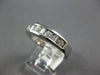 .60CT DIAMOND 14KT WHITE GOLD ROUND & BAGUETTE CHANNEL WEDDING ANNIVERSARY RING