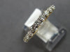 1.56CT DIAMOND 14K YELLOW GOLD 3D ETERNITY SHARED PRONG WEDDING ANNIVERSARY RING