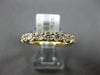 1.16CT DIAMOND 14K YELLOW GOLD ROUND SHARED PRONG SEMI ETERNITY ANNIVERSARY RING