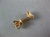 .64CT DIAMOND 18KT ROSE GOLD 3D ROUND & BAGUETTE INVISIBLE SQUARE STUD EARRINGS