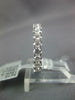 .87CT DIAMOND 18KT WHITE GOLD 3D ROUND 3/4 ETERNITY COMFORT FIT ANNIVERSARY RING