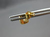 .50CT DIAMOND 14K YELLOW GOLD CLASSIC PRINCESS & ROUND SQUARE HALO STUD EARRINGS