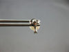 ESTATE .06CT DIAMOND & AAA SOUTH SEA PEARL 14KT WHITE GOLD CLASSIC STUD EARRINGS