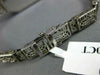 ANTIQUE ART DECO WALTHAM OLD MINE DIAMOND 14KT WHITE GOLD FILIGREE LADIES WATCH