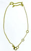 ESTATE .19CT FANCY YELLOW DIAMOND 18KT YELLOW GOLD 3D HAPPY DOG FUN BRACELET